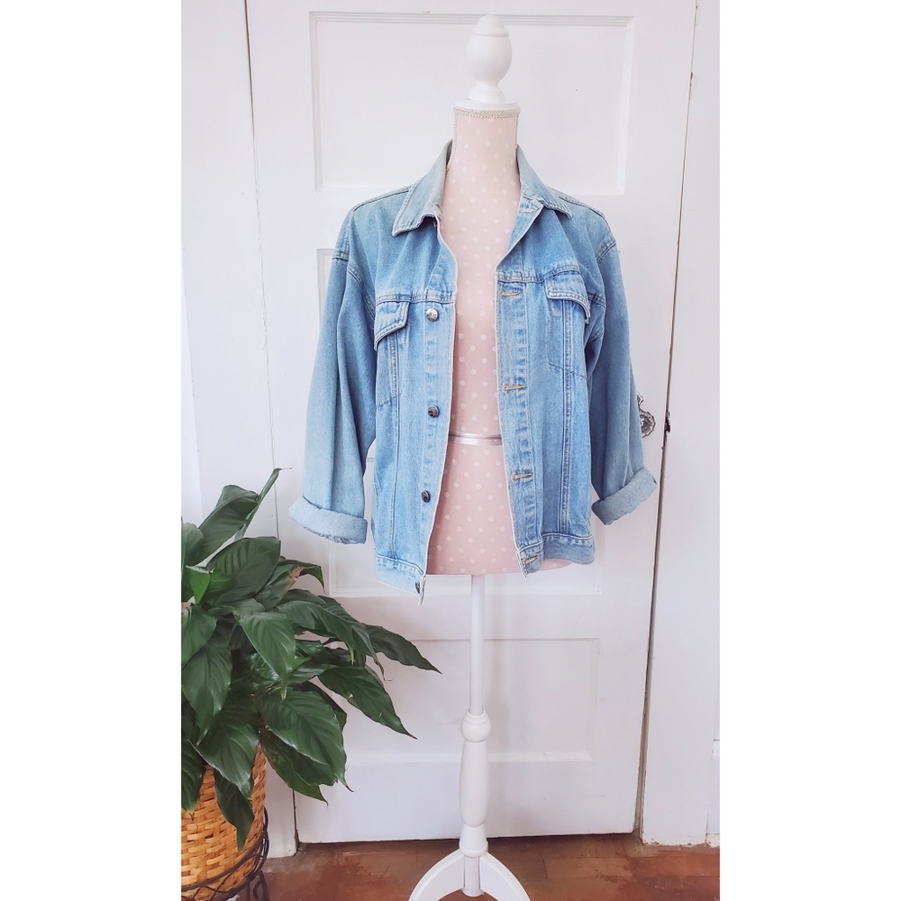 RARE Vintage Mickey Denim Jacket - Picture 3 of 9